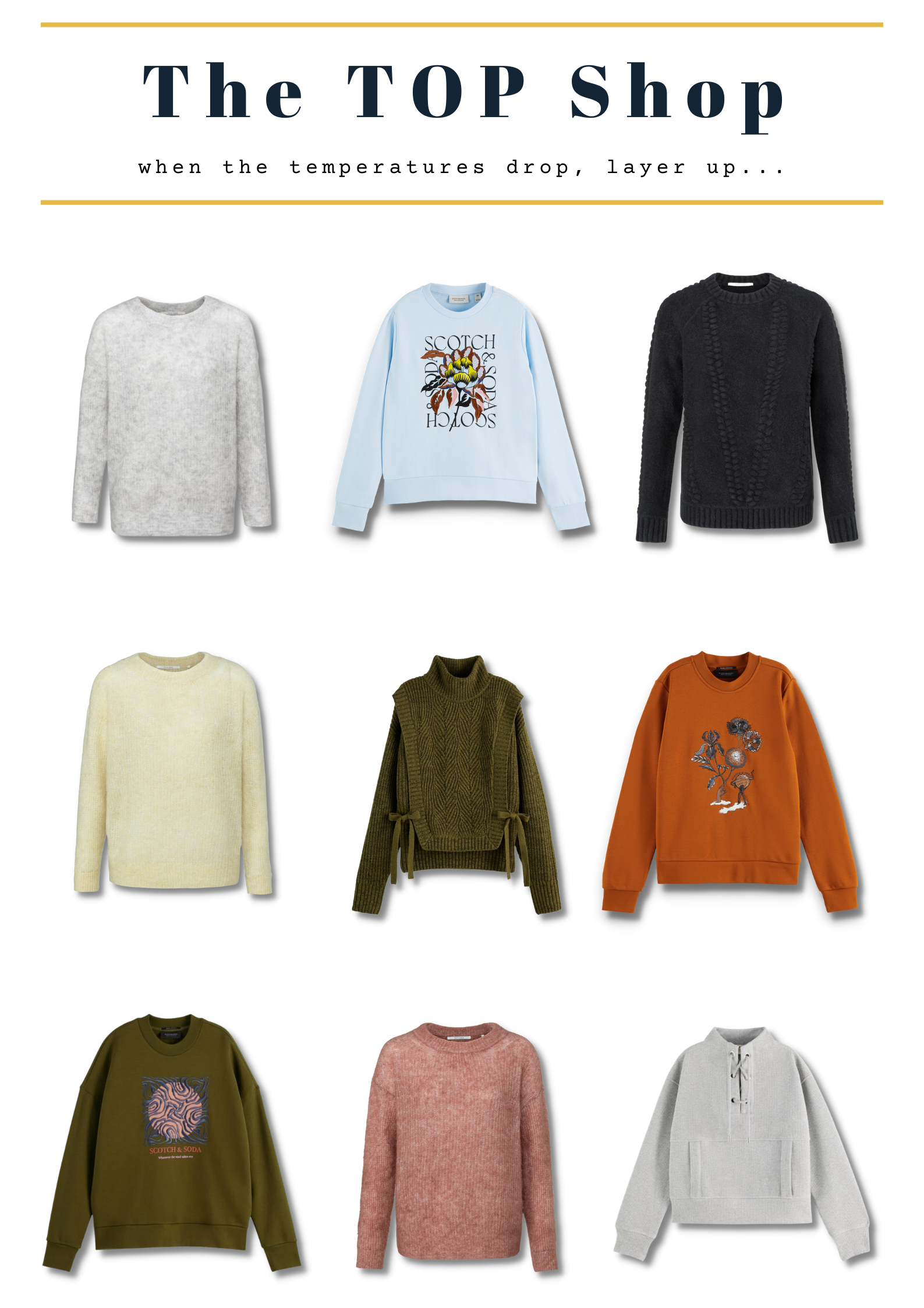 Dive head-first into Winter Warmth