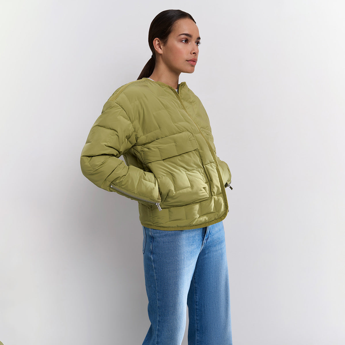 ジャケット・アウター herlipto Madison Quilted Short Coat ジャケット・アウター Herlipto Madison Quilted Long Coat