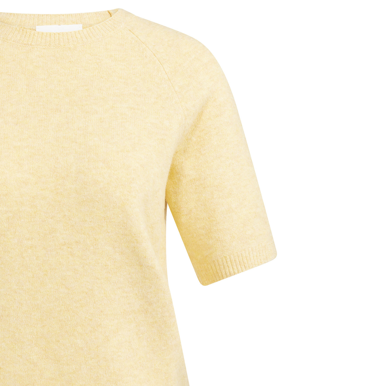 Raglan Short Sleeve Sweater - Reed Yellow