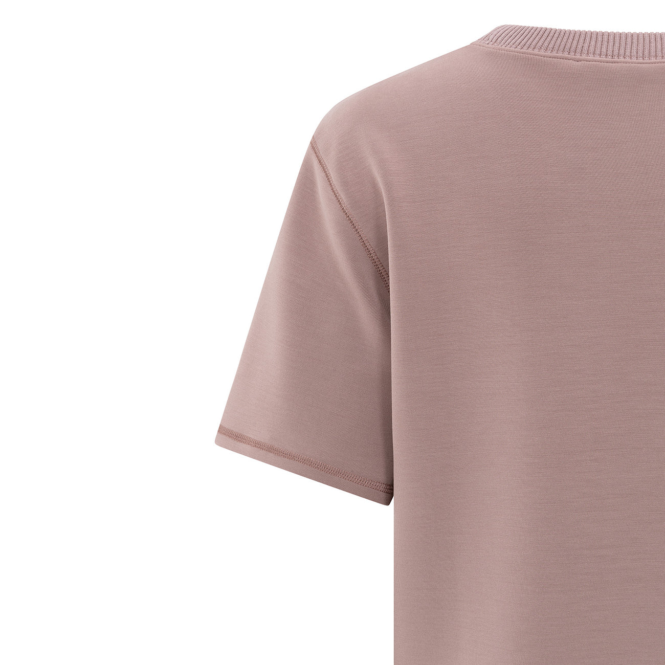 Short Sleeve Sweatshirt - Blush Pink