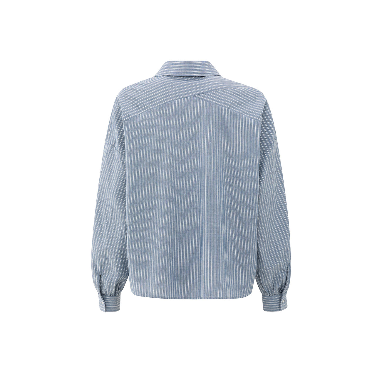 Striped Shirt with Chest Pocket