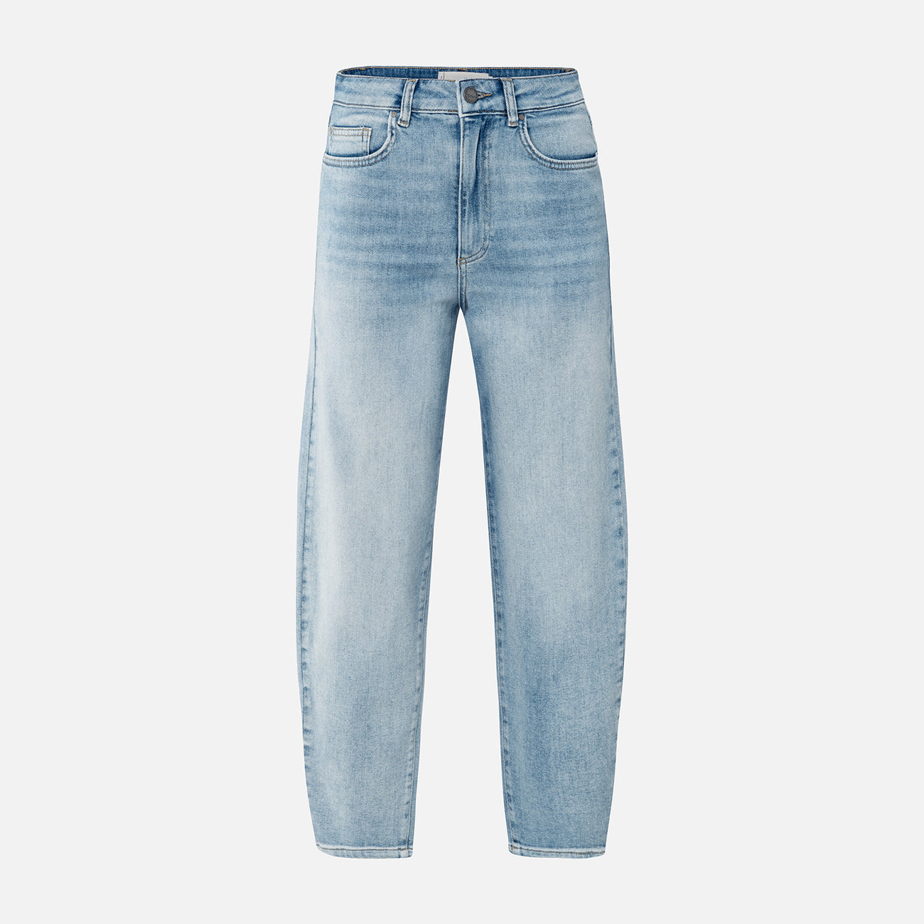 Loose-Fitting High-Waisted Jeans