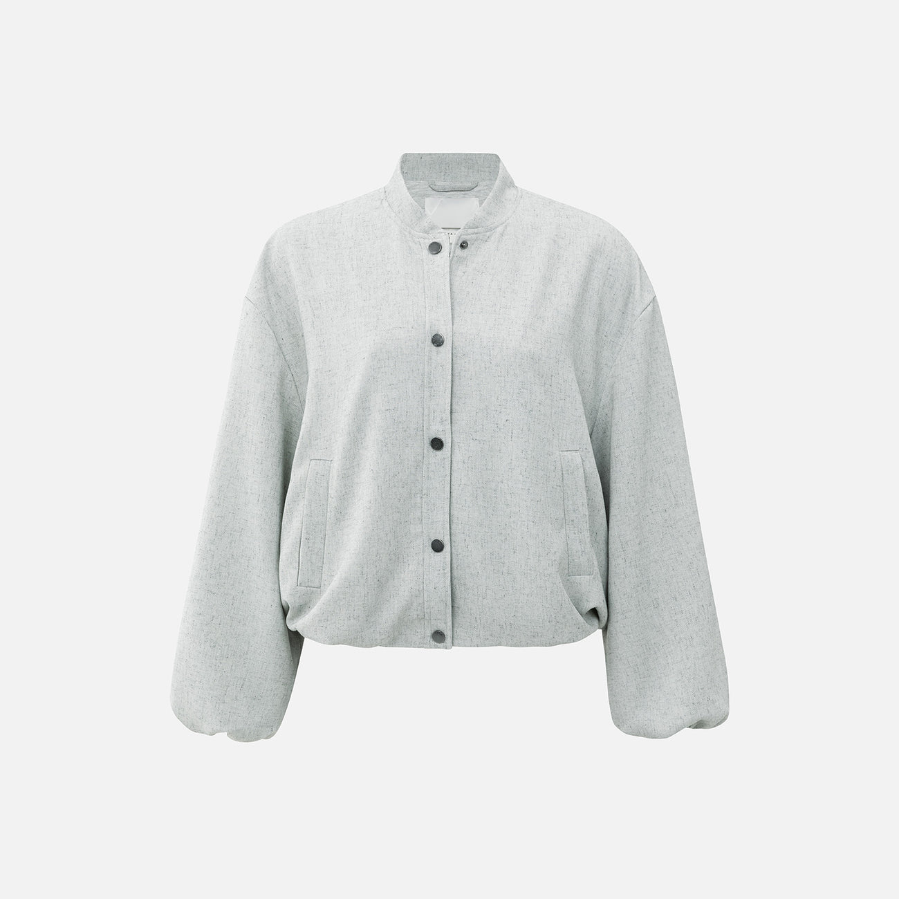 Jacket with Balloon Shape & Snap Buttons