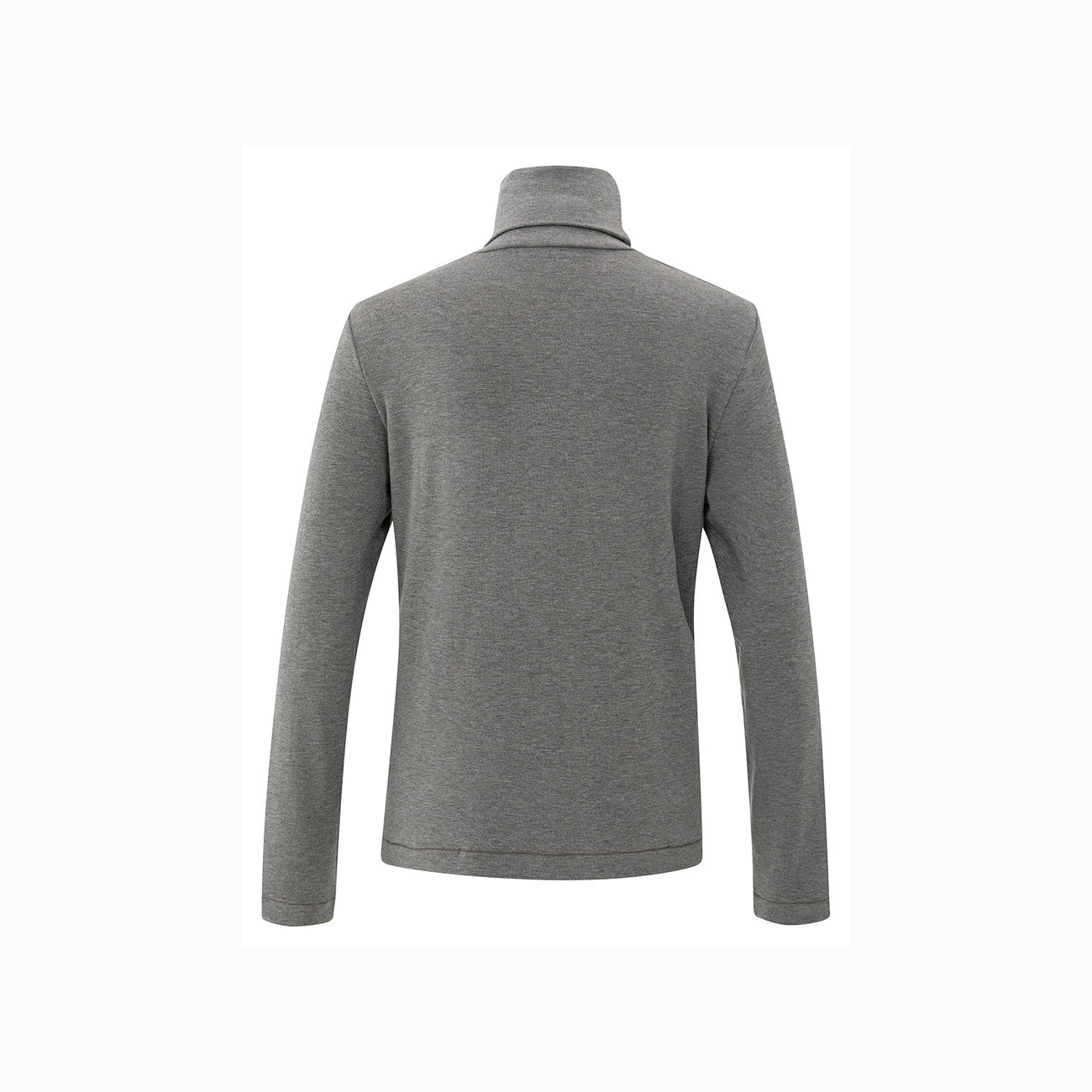 Heavy Jersey Top with Roll Neck
