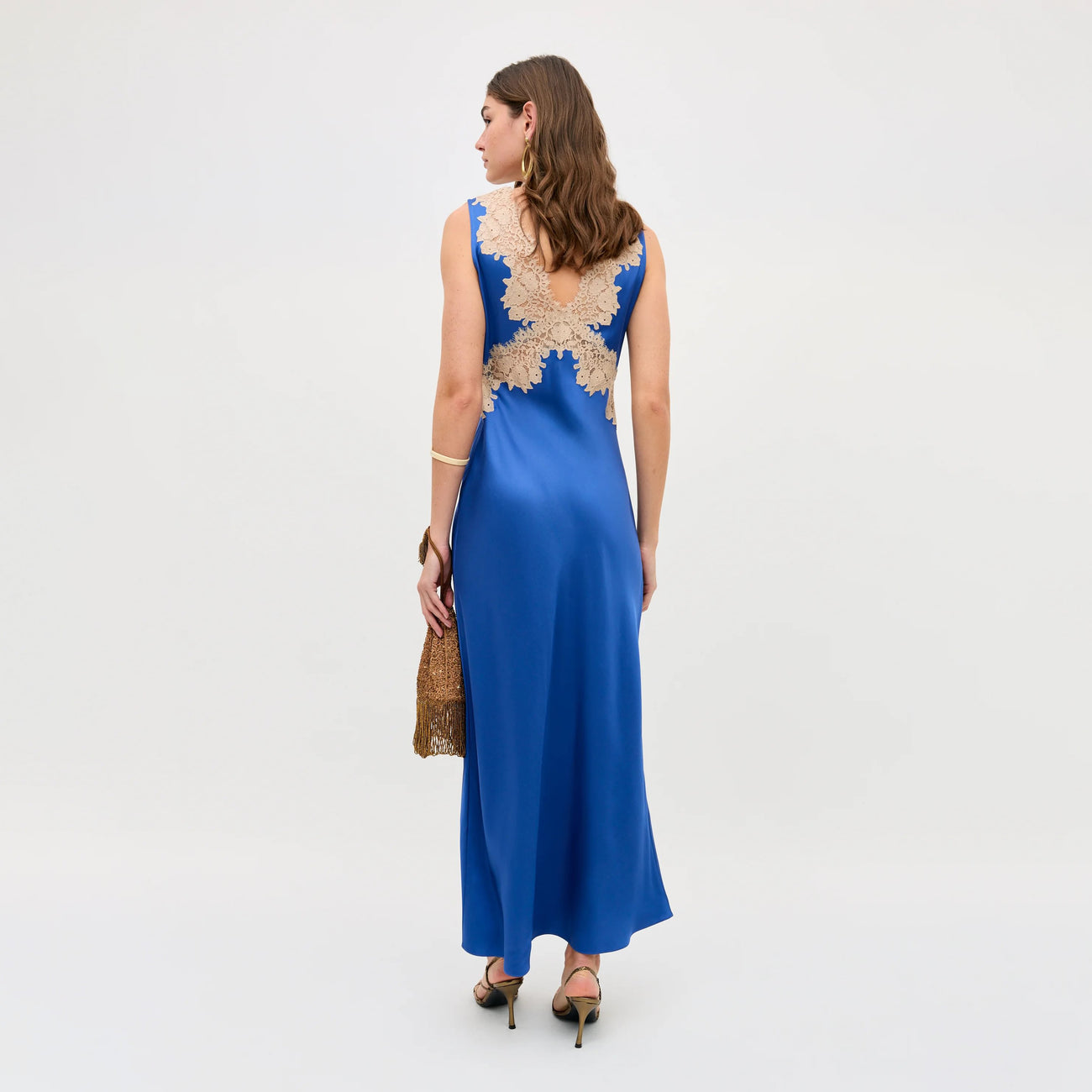 Lysandra Dress - Iris Blue
