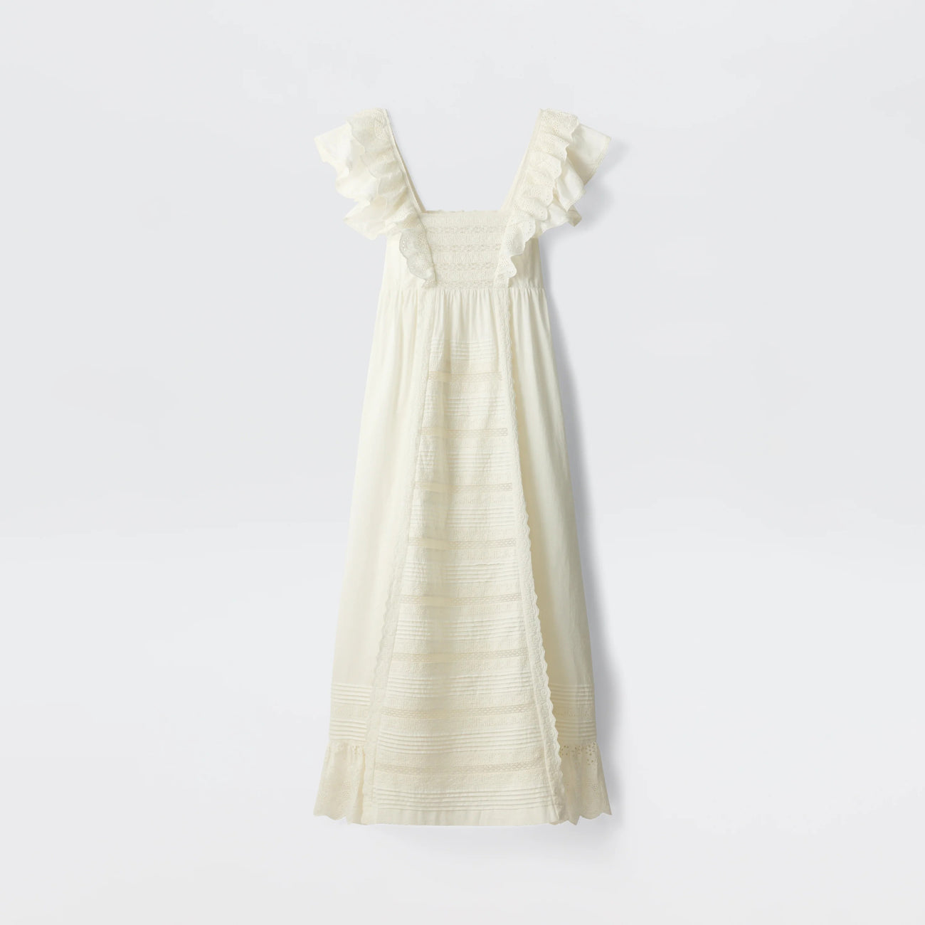 Delaney Dress White