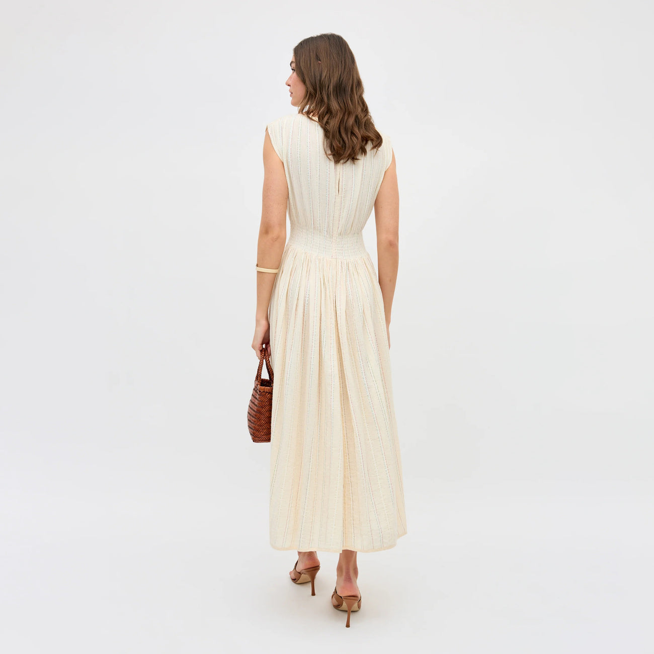 Alayah Dress Sienna Lace Embroidery Cream
