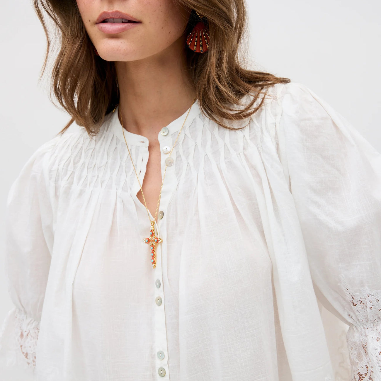 Erika Top - Ivory