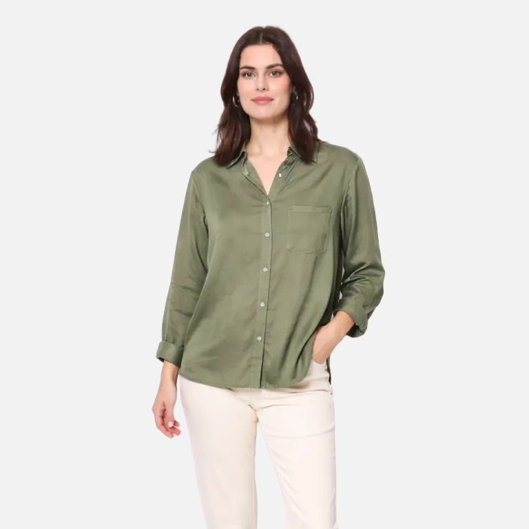Lightweight Blouse - Khaki