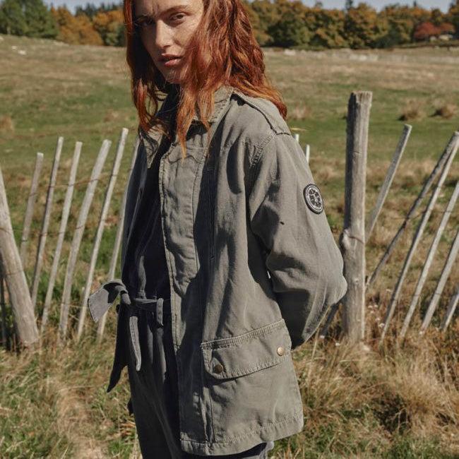 Unisex Military Khaki Jacket