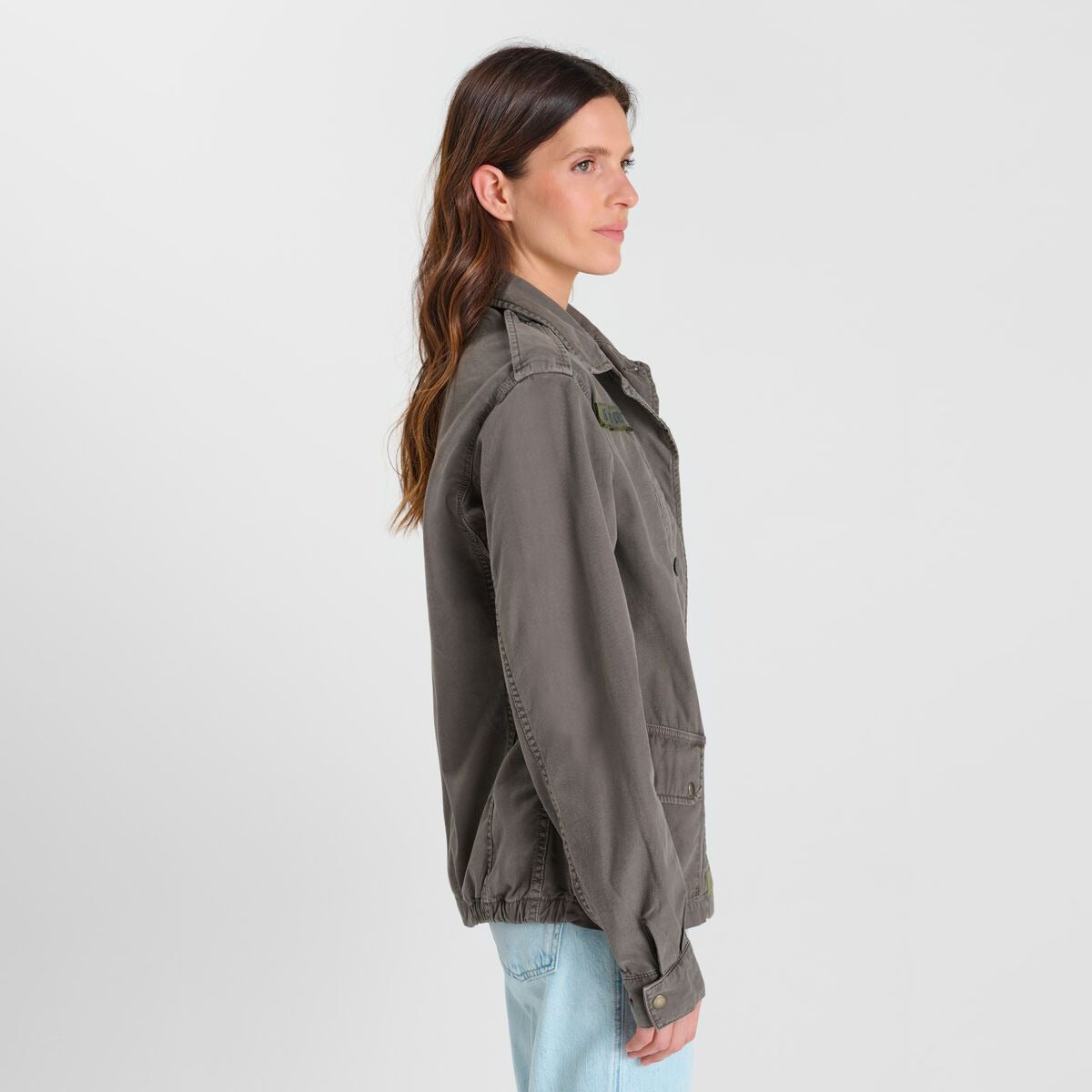 Unisex Military Khaki Jacket