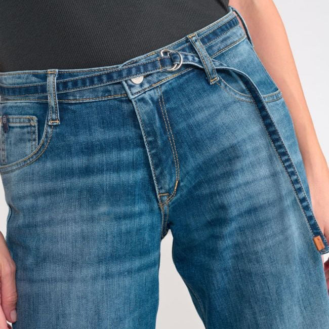 Lauryn Jab Wide Leg Jeans - Blue