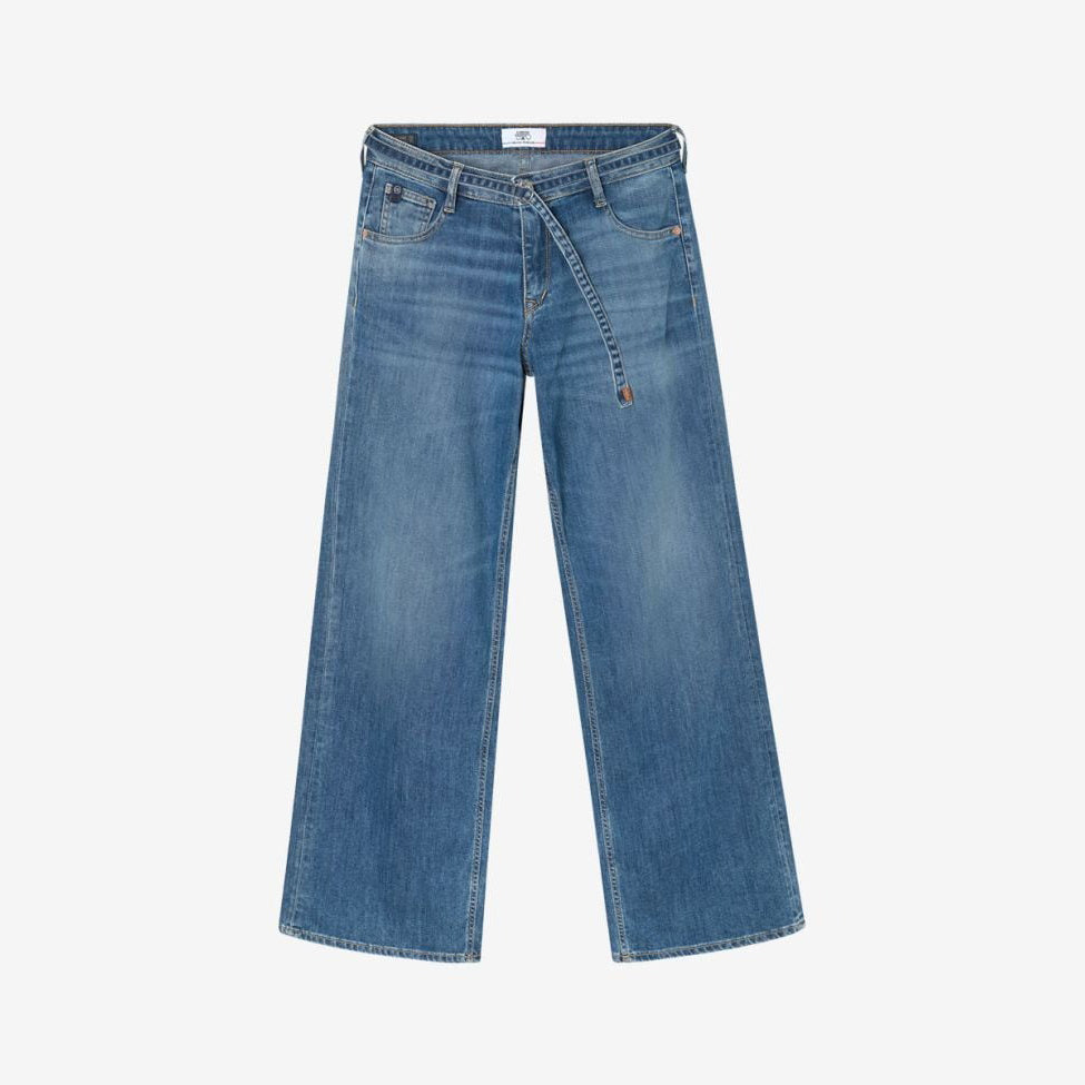 Lauryn Jab Wide Leg Jeans - Blue