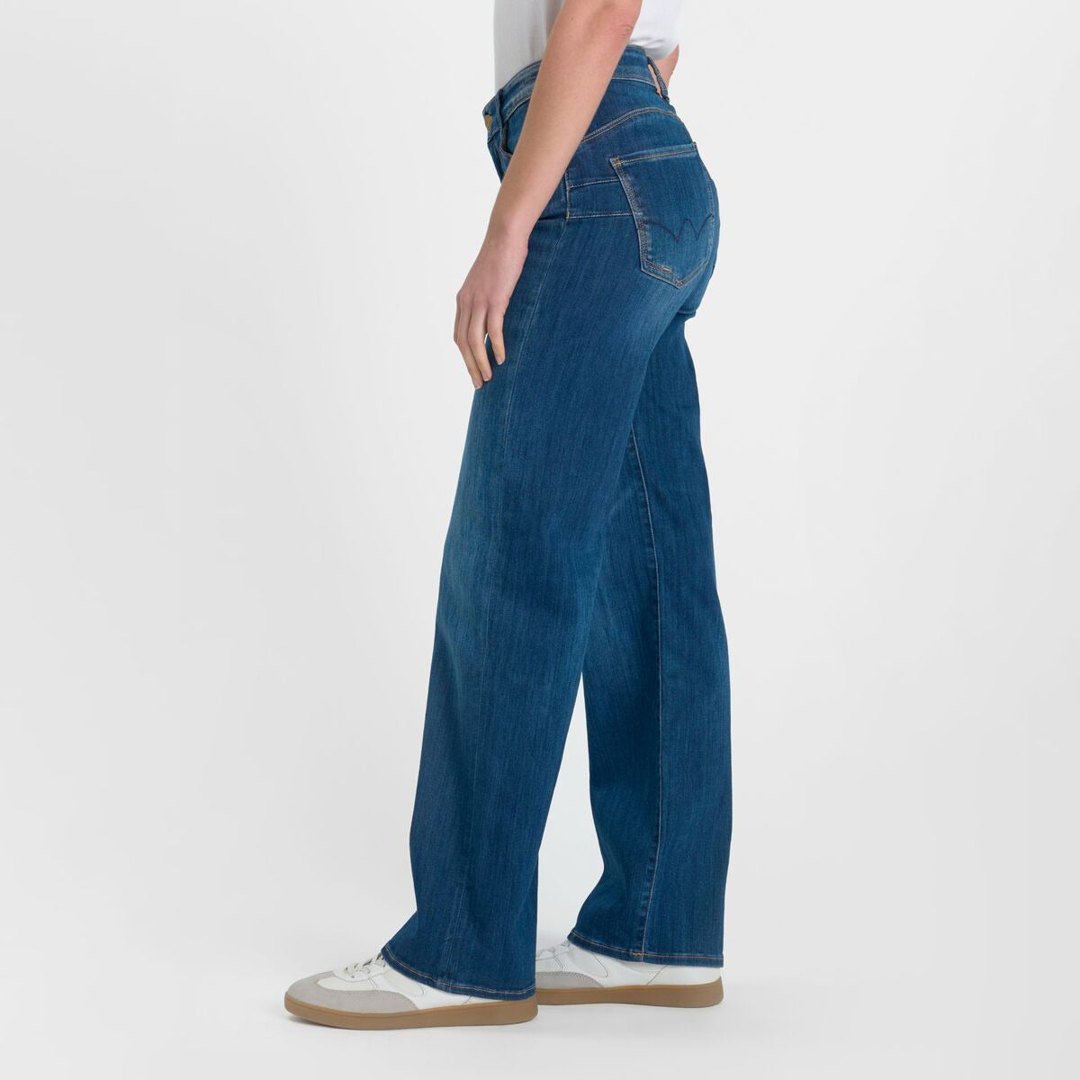 Miley Blue Pulp Wide-Leg Jeans