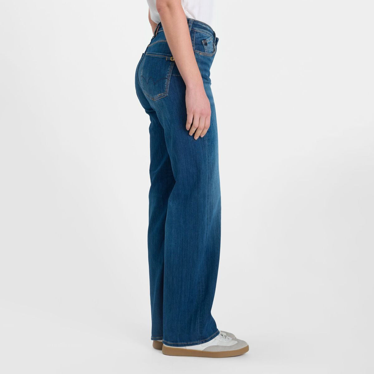 Miley Blue Pulp Wide-Leg Jeans