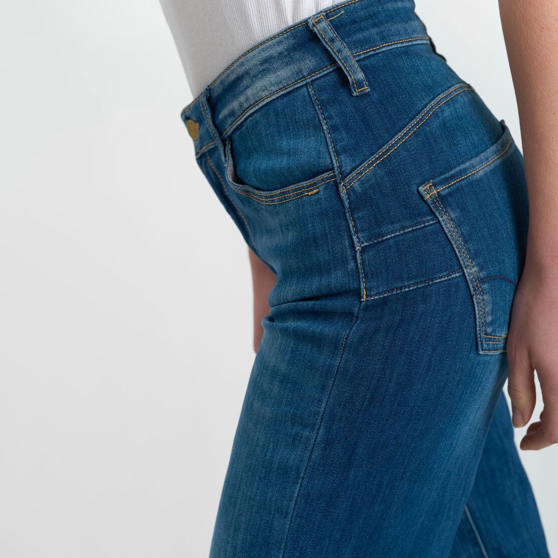 Miley Blue Pulp Wide-Leg Jeans