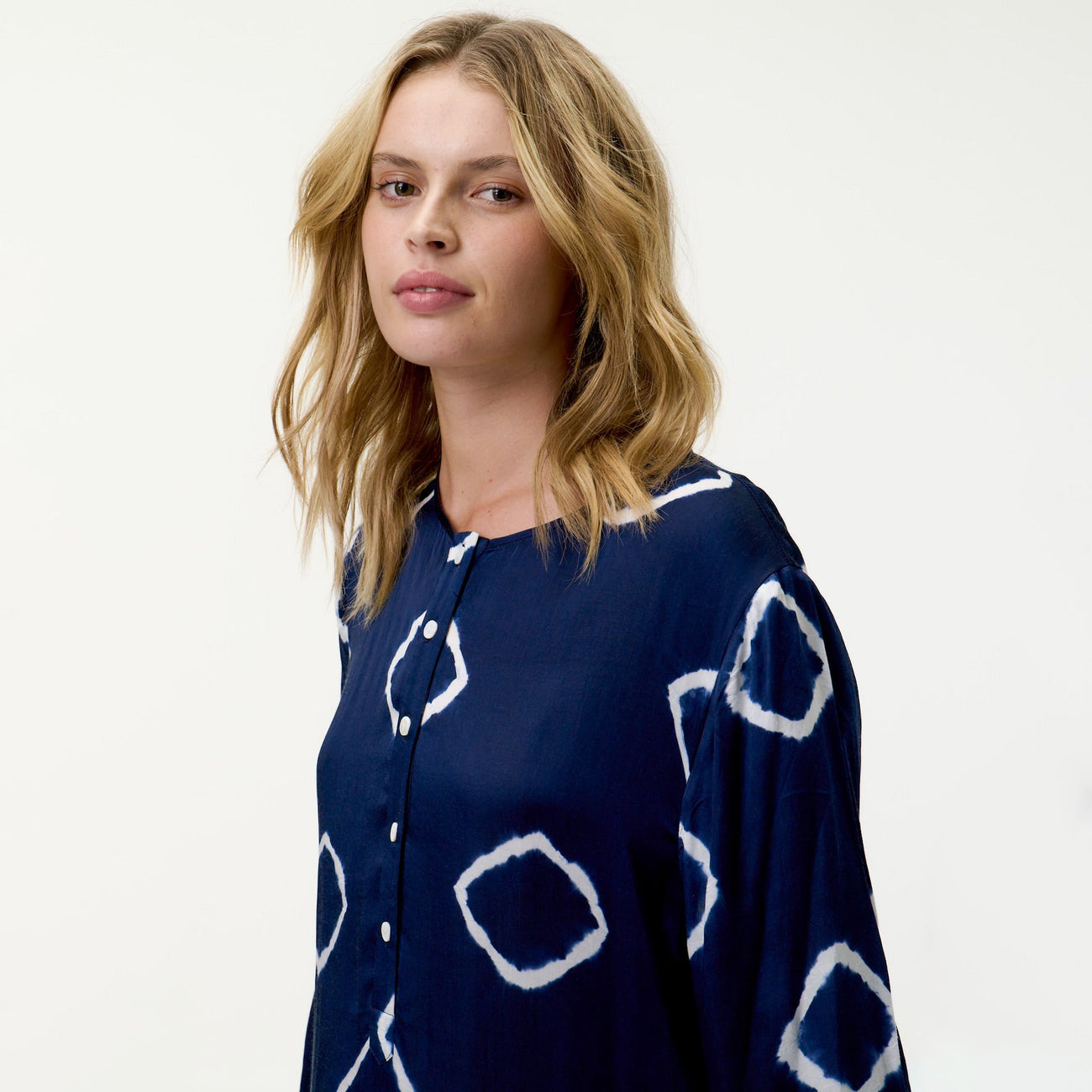 Llew Maxi Dress - Atlas Navy