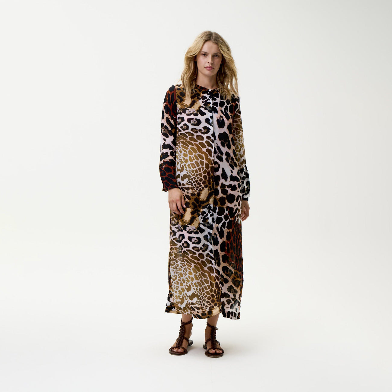 India Dress Lipari - Leopard