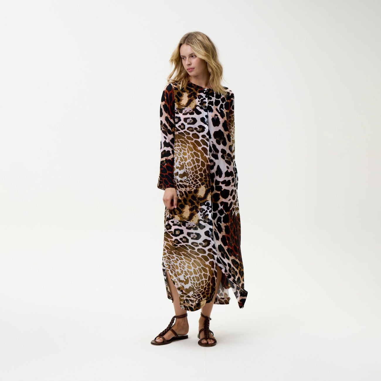 India Dress Lipari - Leopard