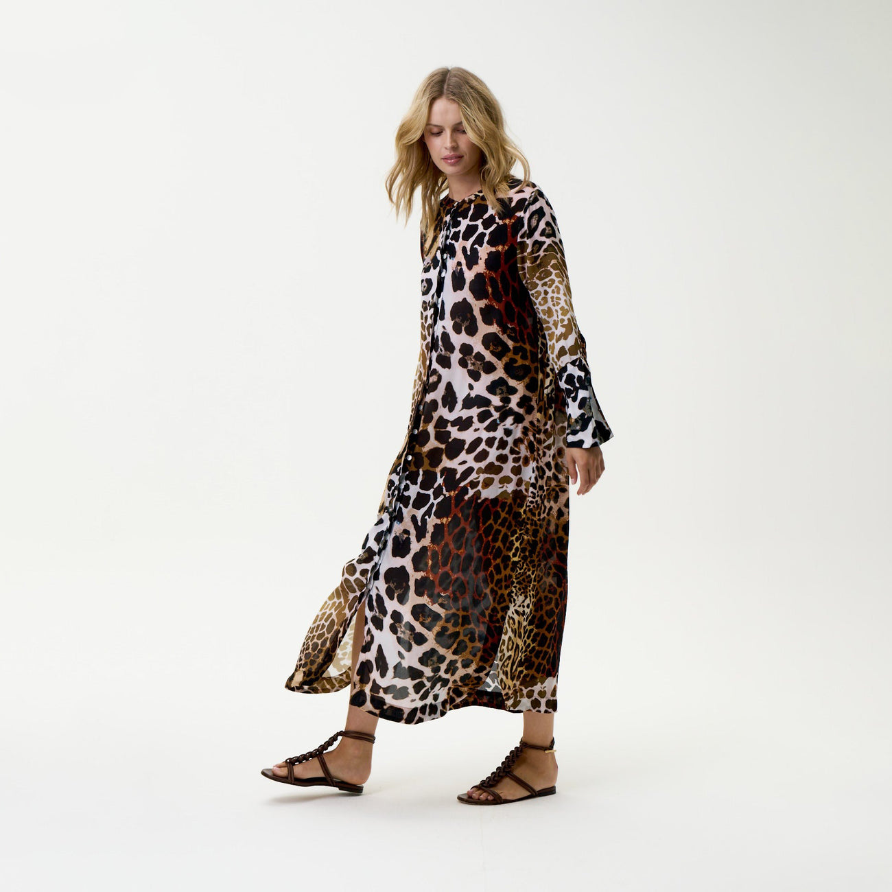 India Dress Lipari - Leopard