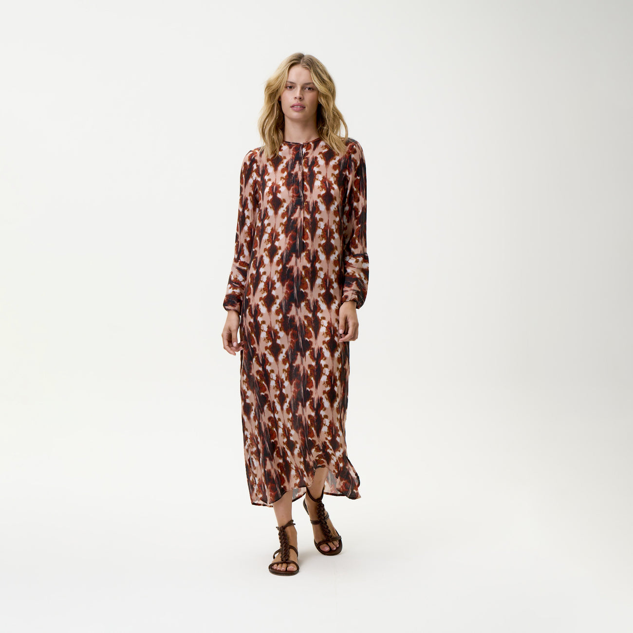Long Genie Dress - Mallorca Mocha