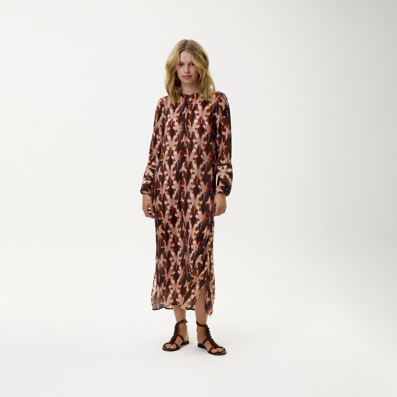 Long Genie Dress - Mallorca Mocha