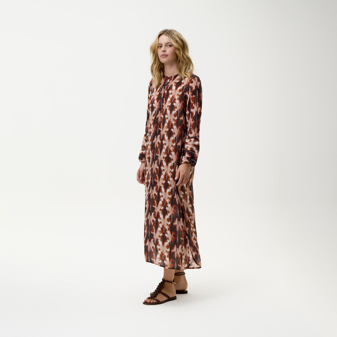 Long Genie Dress - Mallorca Mocha