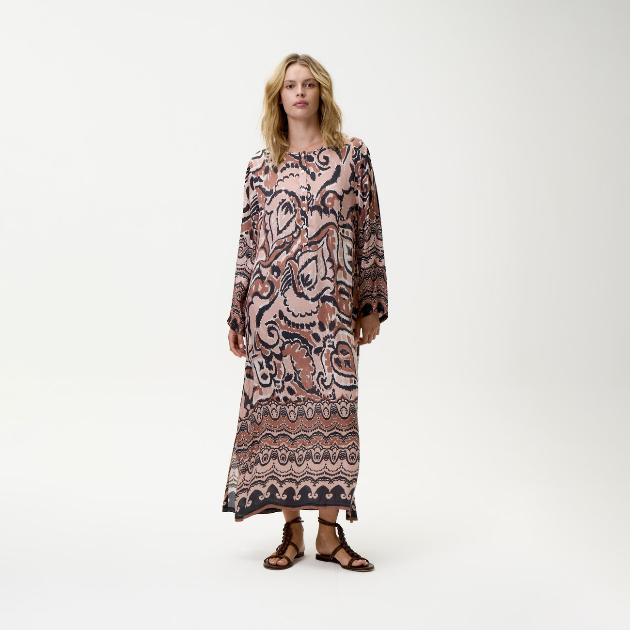 Llew Maxi Dress- Valencia Mocha