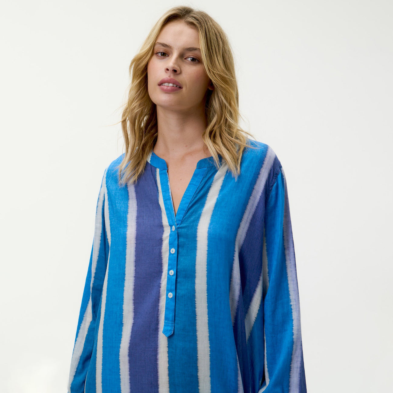 Bazaar Dress - Moroccan Stripe Blue