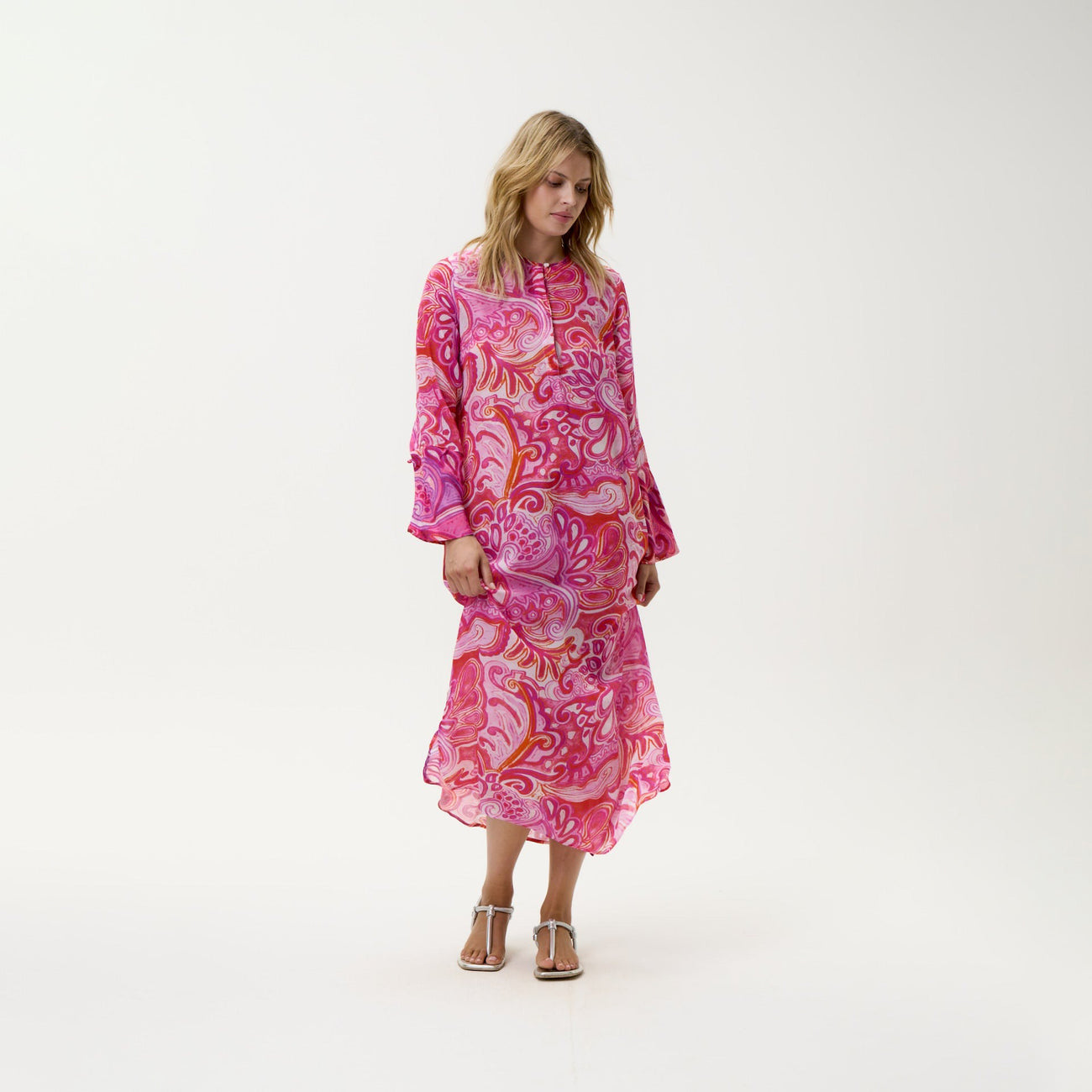 Long Genie - Merida Pink Swirl