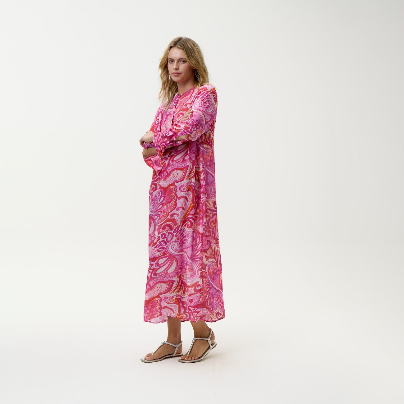 Long Genie - Merida Pink Swirl