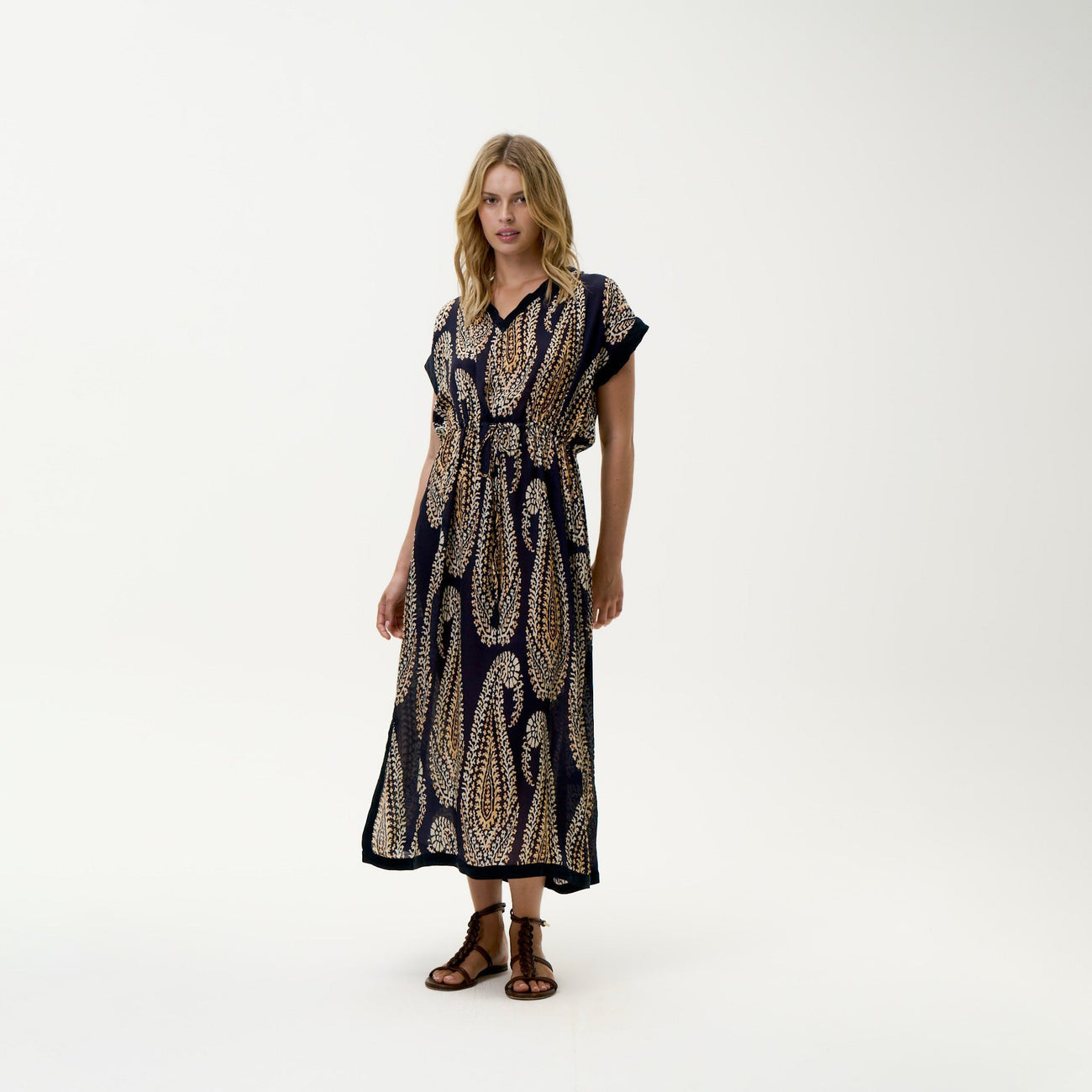 Sammi Provence - Navy Paisley