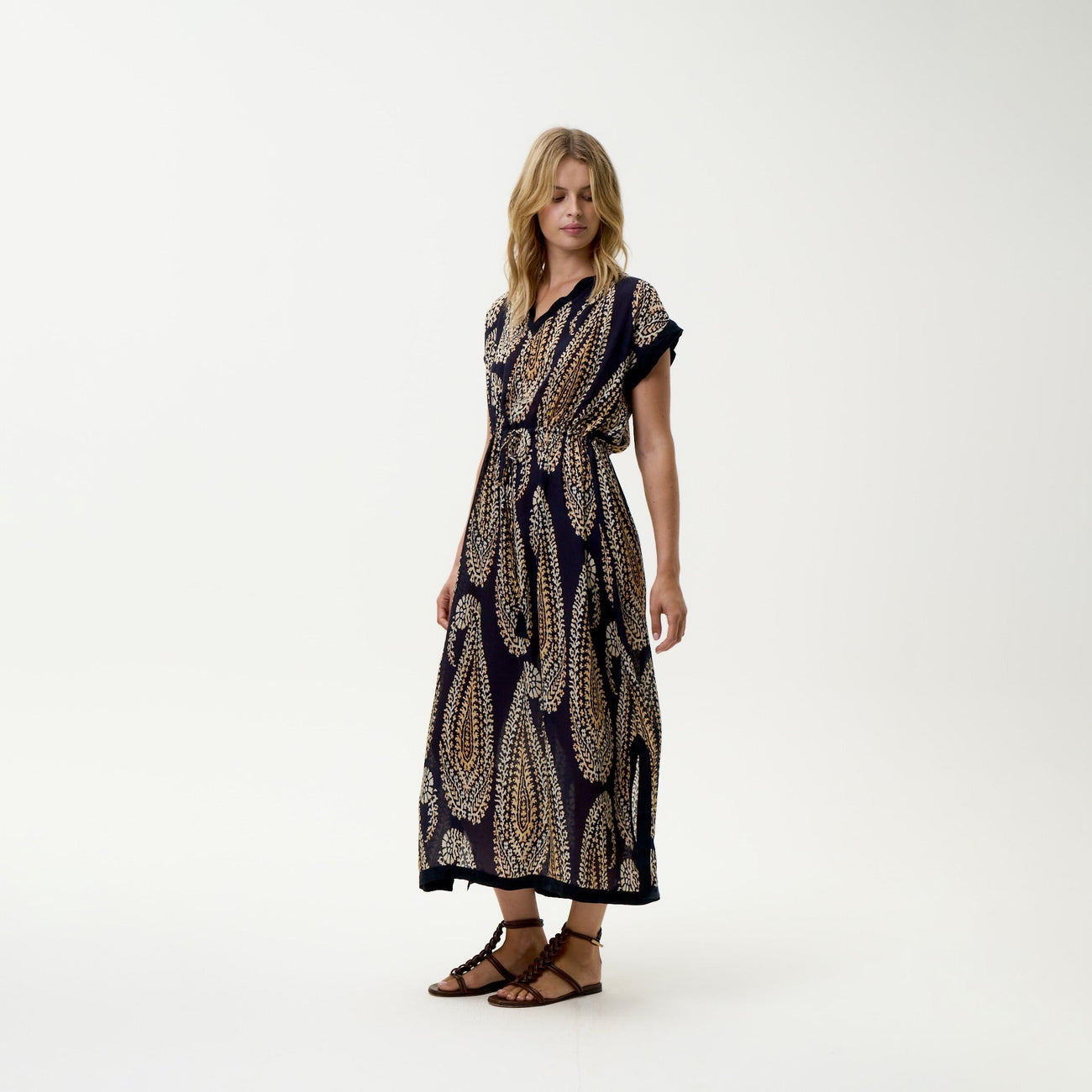 Sammi Provence - Navy Paisley
