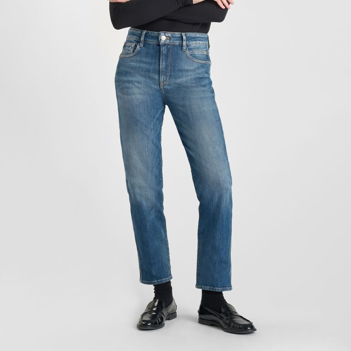 Alena Blue Mom Jeans