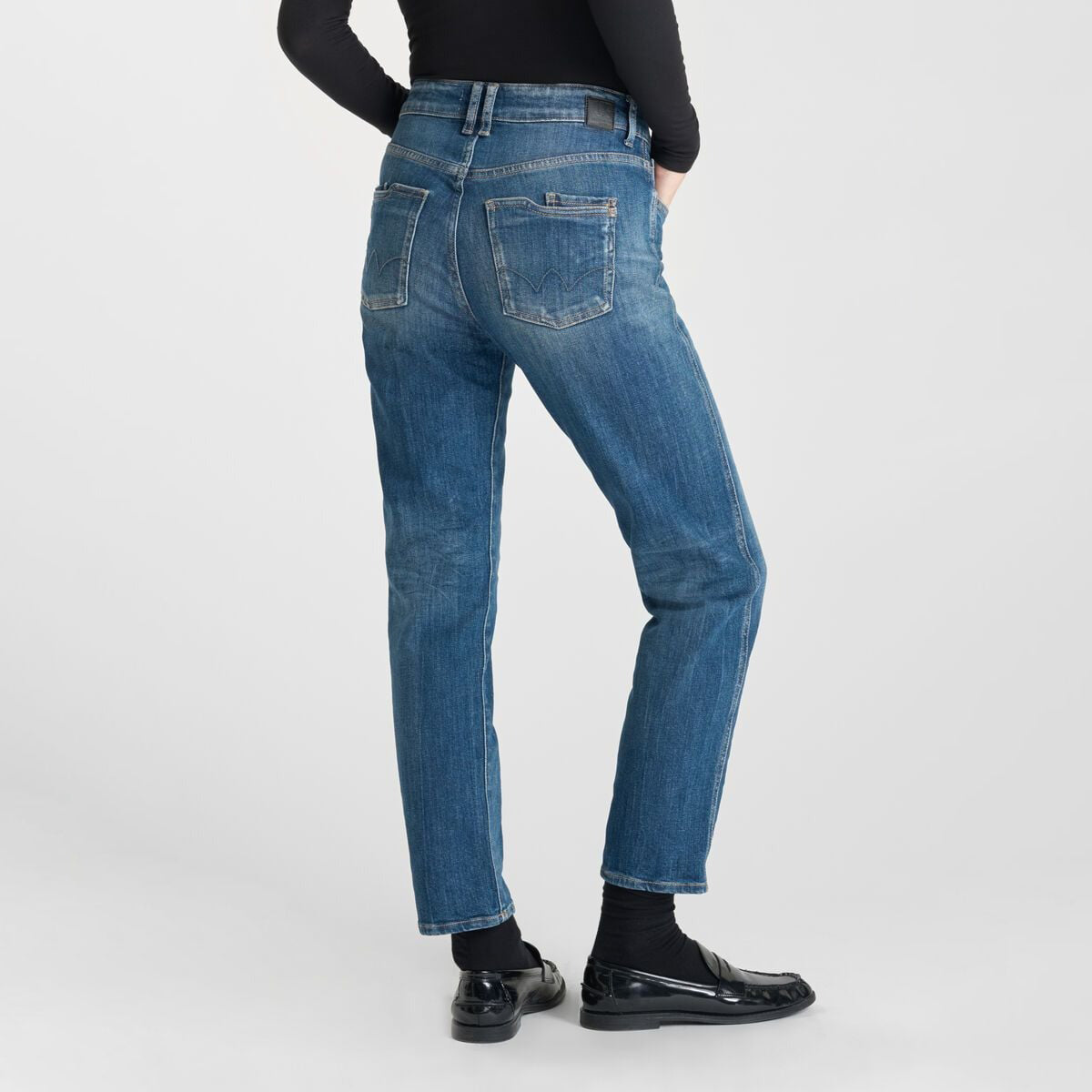 Alena Blue Mom Jeans