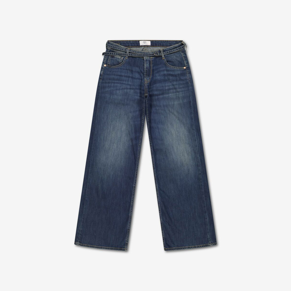 Lauryn Jab Wide Leg Jeans - Blue