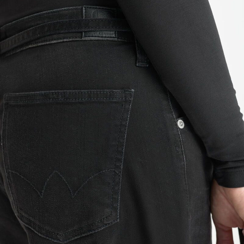 Lauryn Jab Wide Leg Jeans - Black