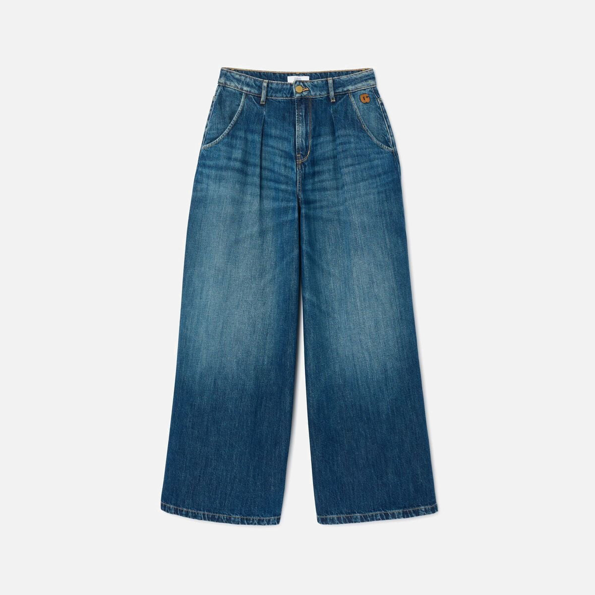 Extra Wide-Leg Louvy Jeans