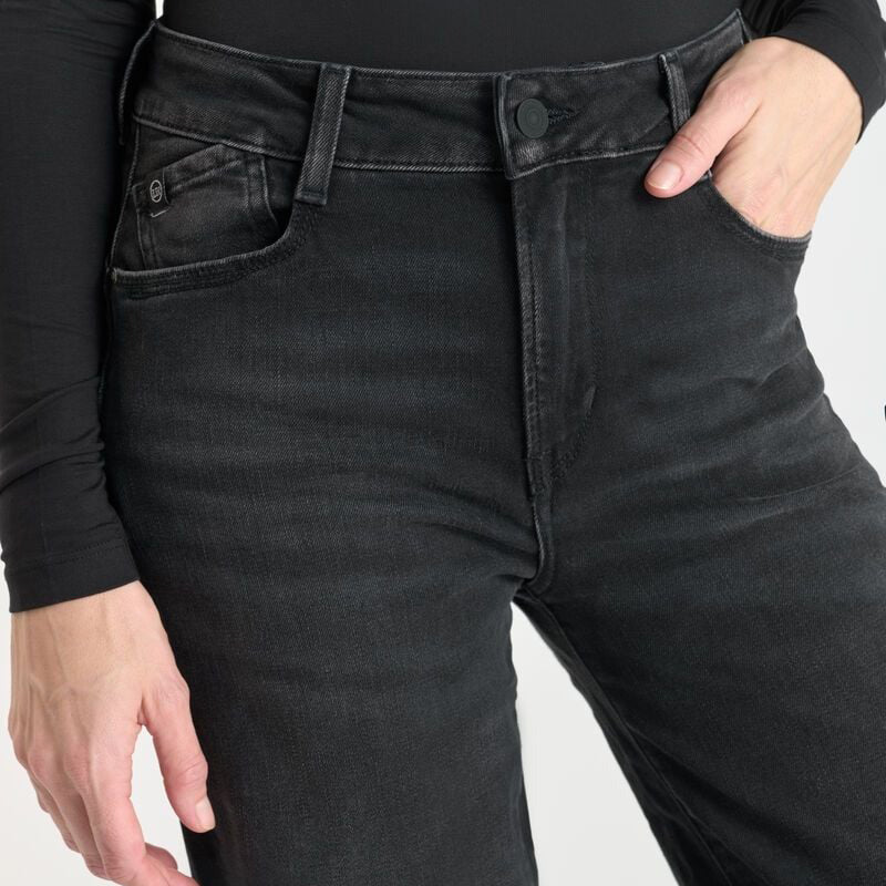 Charcoal Pulp Wide Leg Jeans