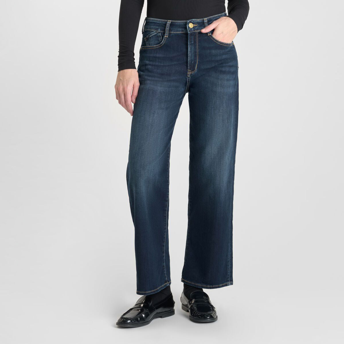 Wilma Pulp Wide Leg Blue Jeans