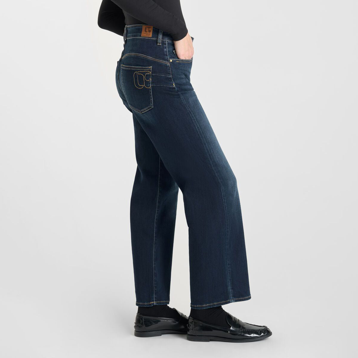 Wilma Pulp Wide Leg Blue Jeans