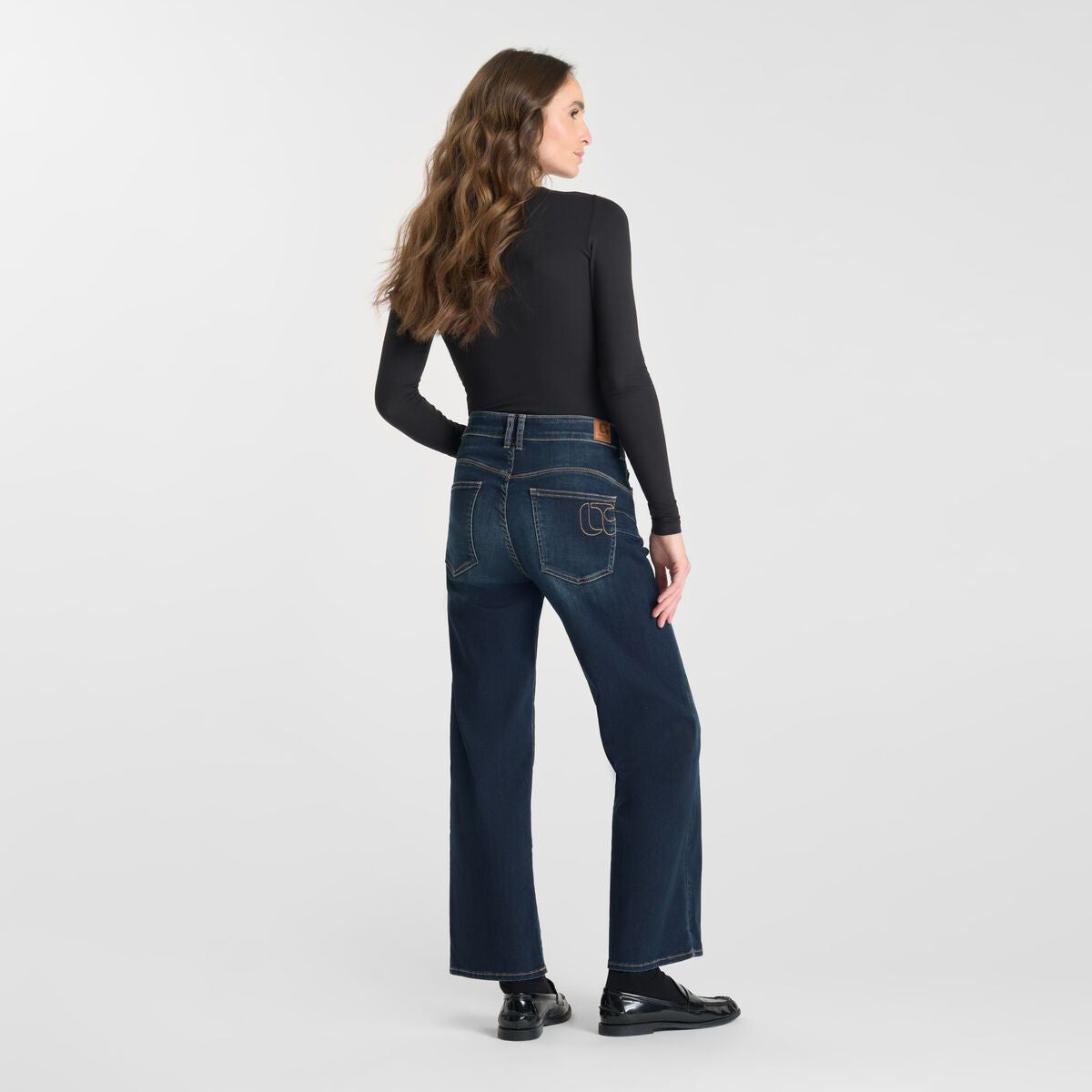 Wilma Pulp Wide Leg Blue Jeans