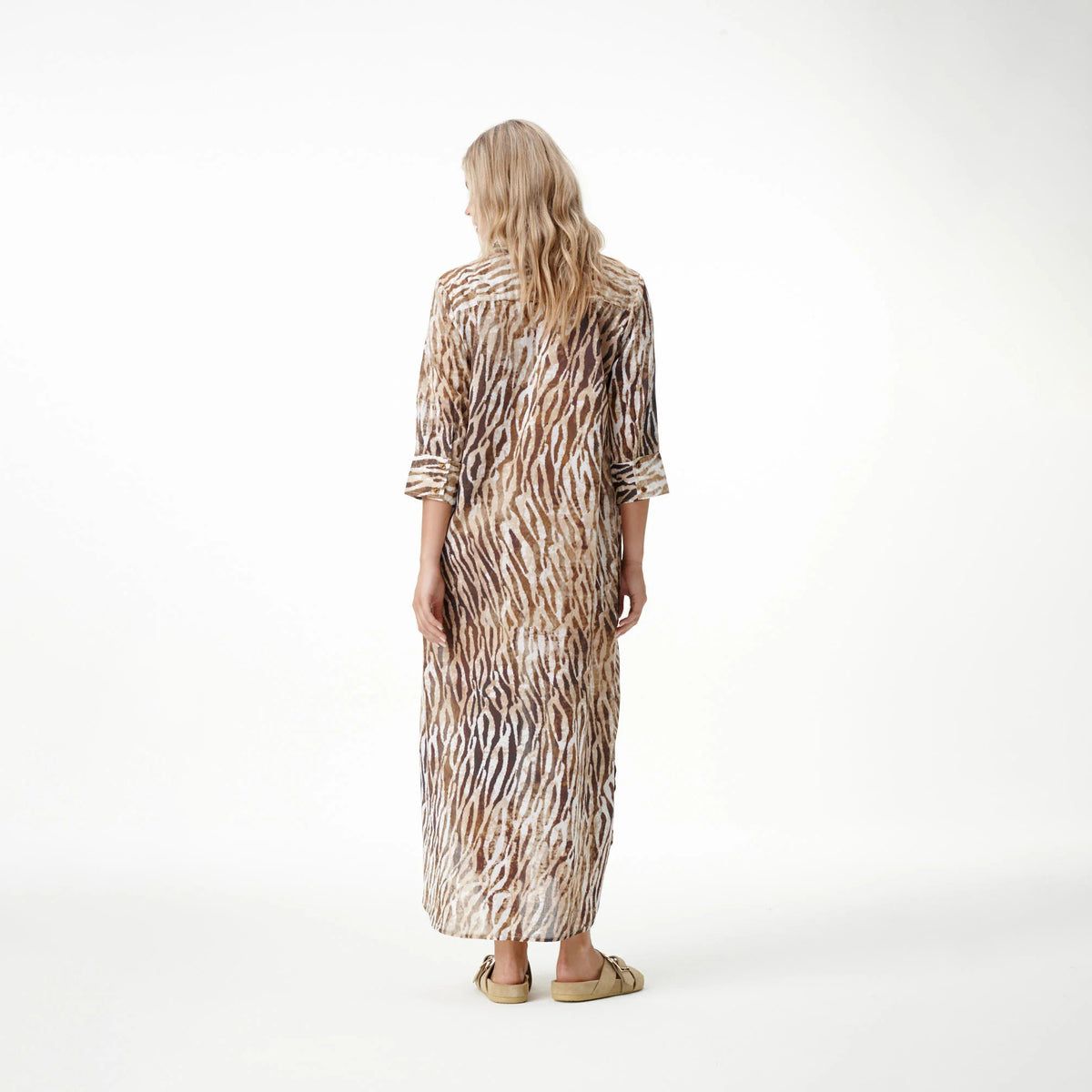 ~ Long Daisy Dress - Savanna