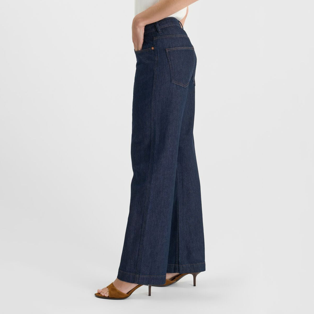 Basic Raw Blue Jeans