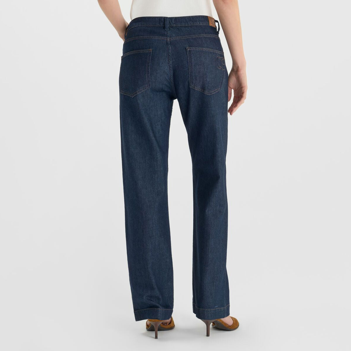 Basic Raw Blue Jeans