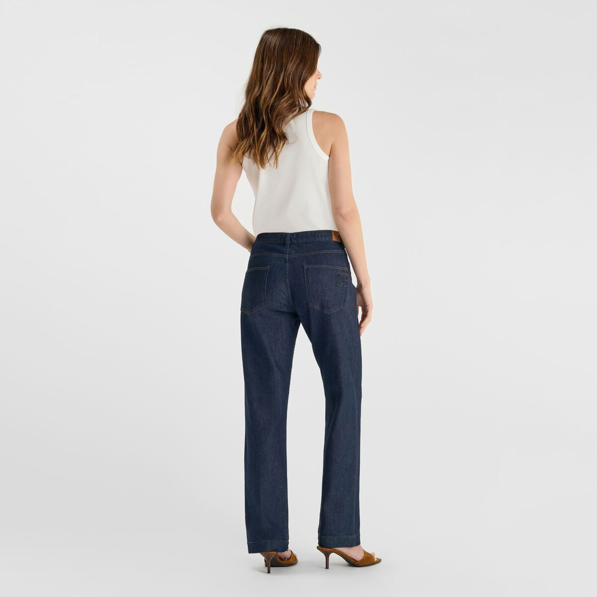 Basic Raw Blue Jeans