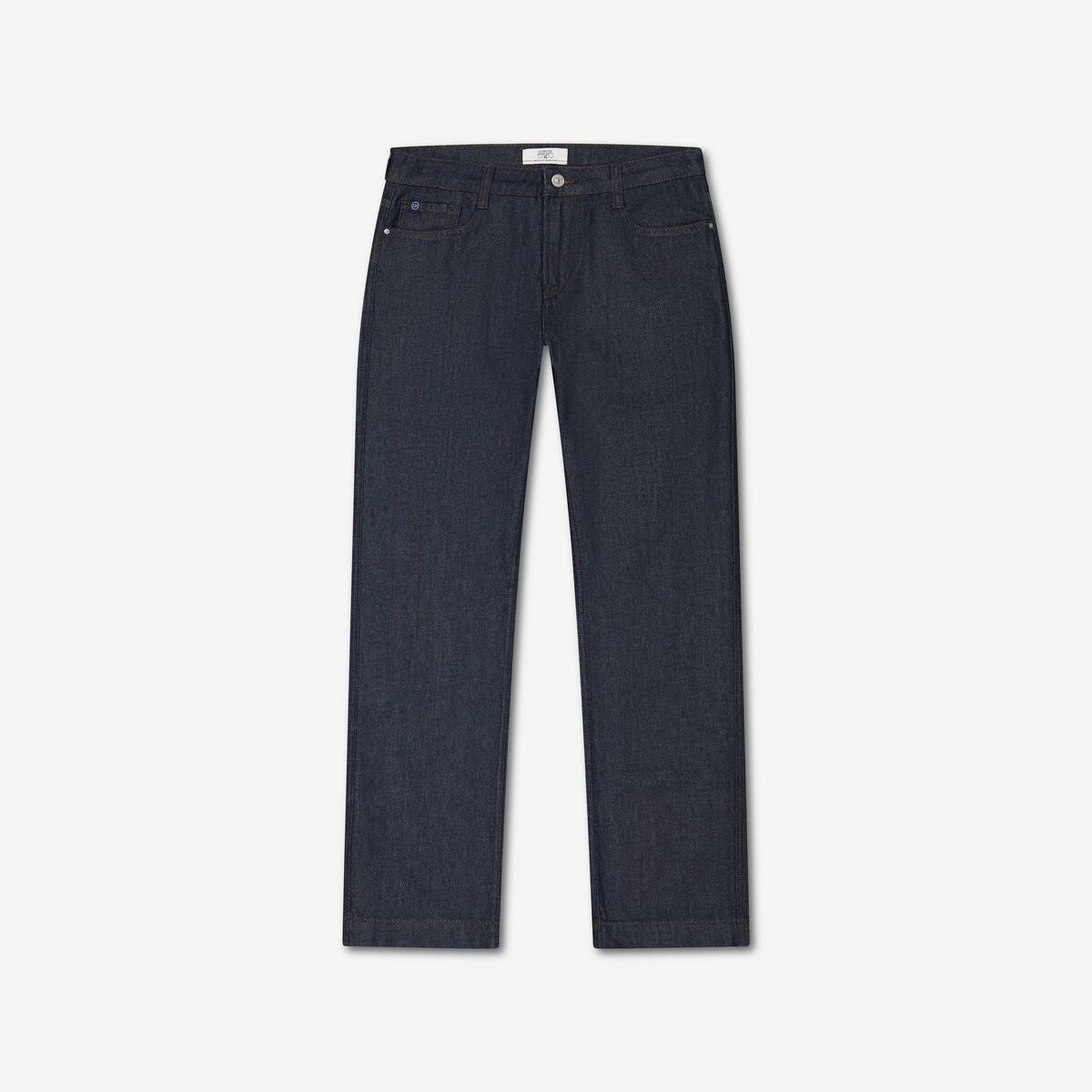 Basic Raw Blue Jeans