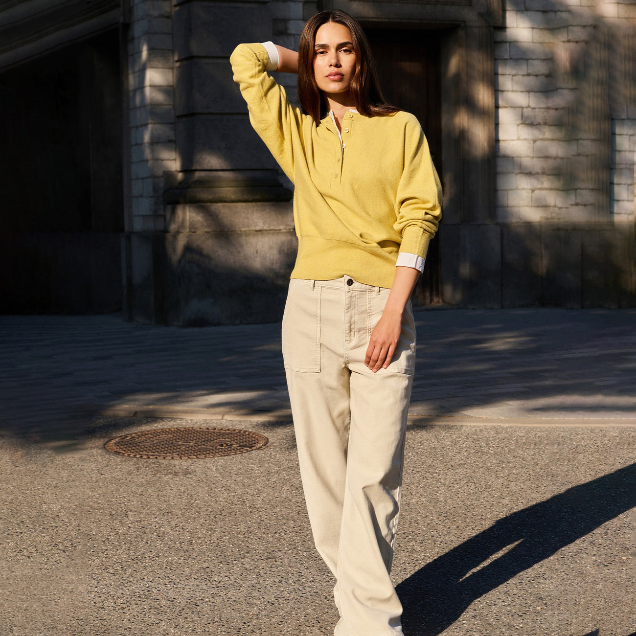 Cargo Trousers with Patch Pockets