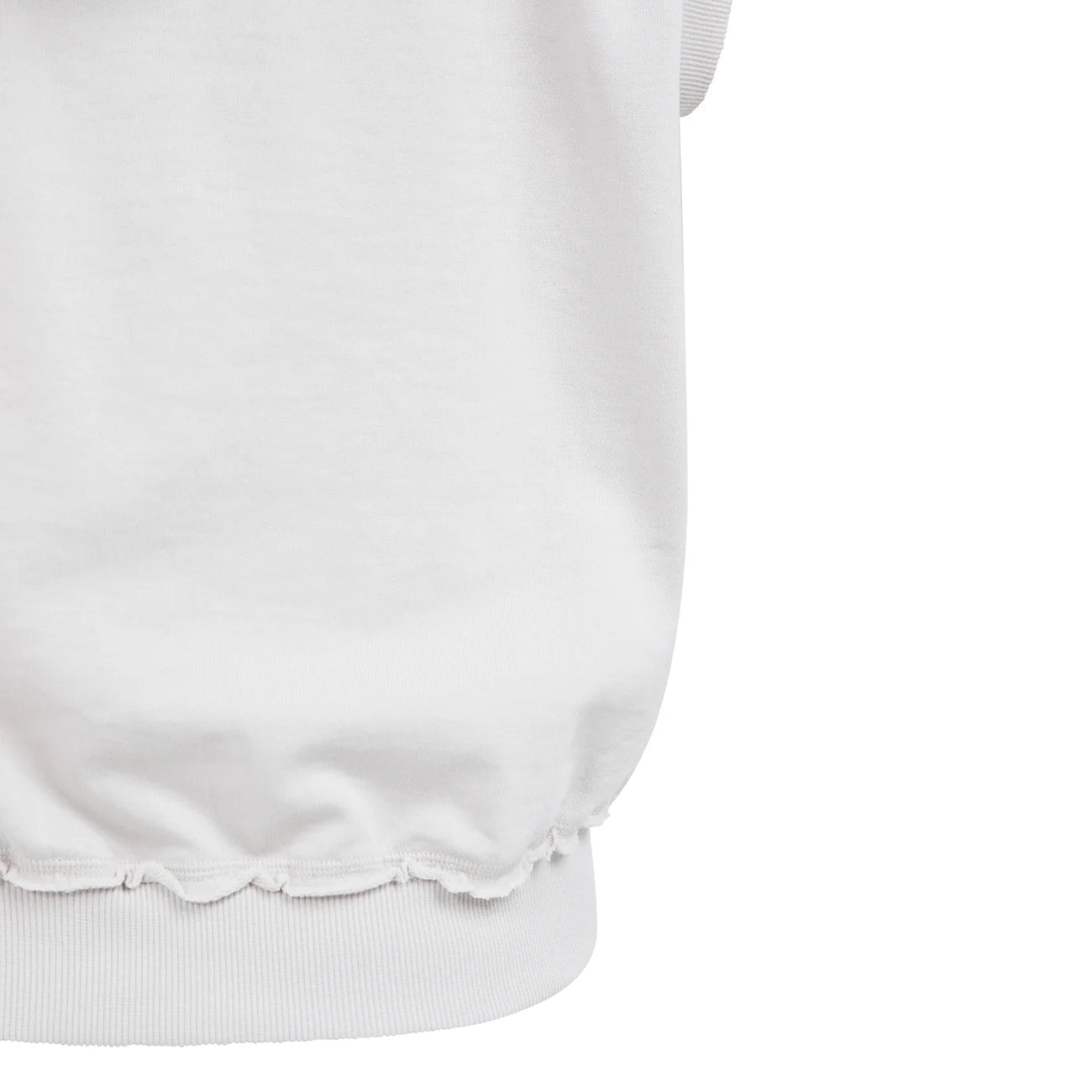 Sleeveless Hoodie with Cords