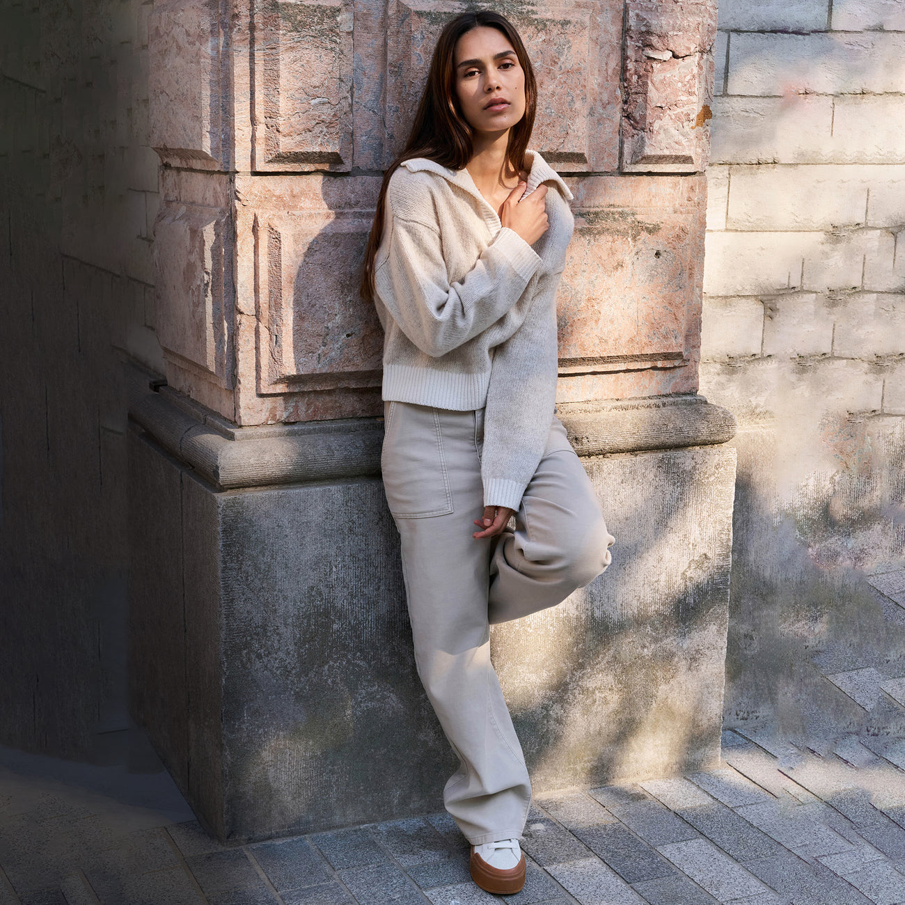 Cargo Trousers with Patch Pockets